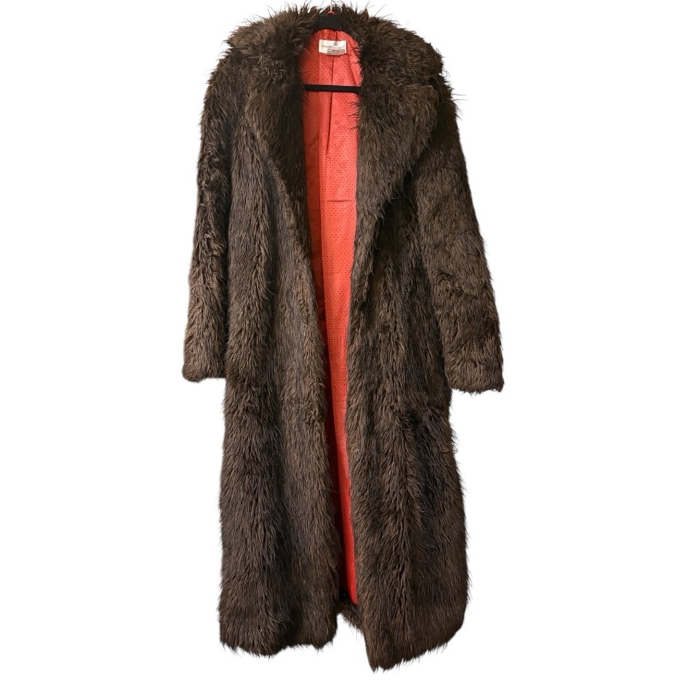 Faux Fur Long Coat